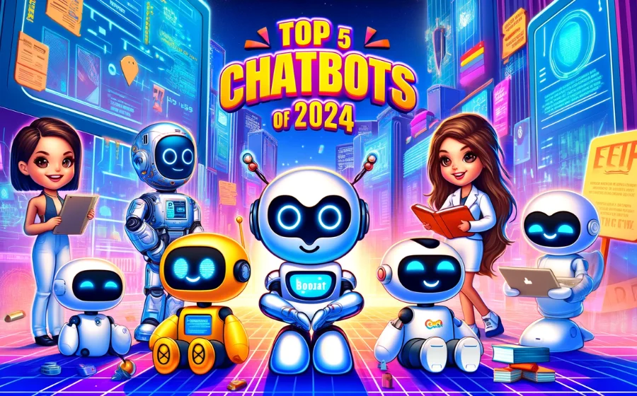 Top 5 AI Chatbots in 2024