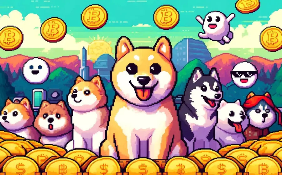 Dog-themed memecoins