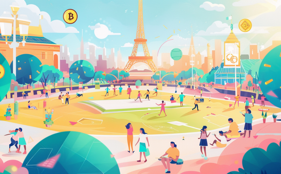 Double Enjoyment of Olympics and Crypto Projects: 2024 Paris Olympics Crypto Guide Cover