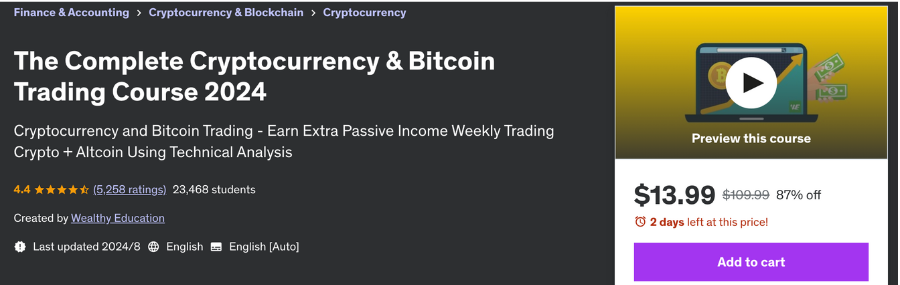 crypto trading course