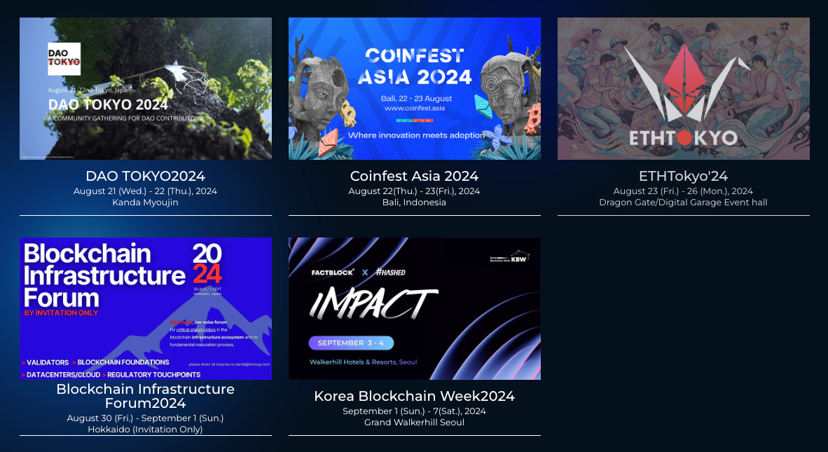 WebX 2024 in JAPAN: A Two-Day Gathering of Companies Venturing into Web3, Led by the Anime Industry-1