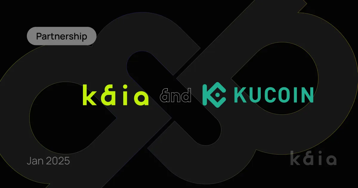 Kaia also announced plans to conduct joint branding campaigns with KuCoin