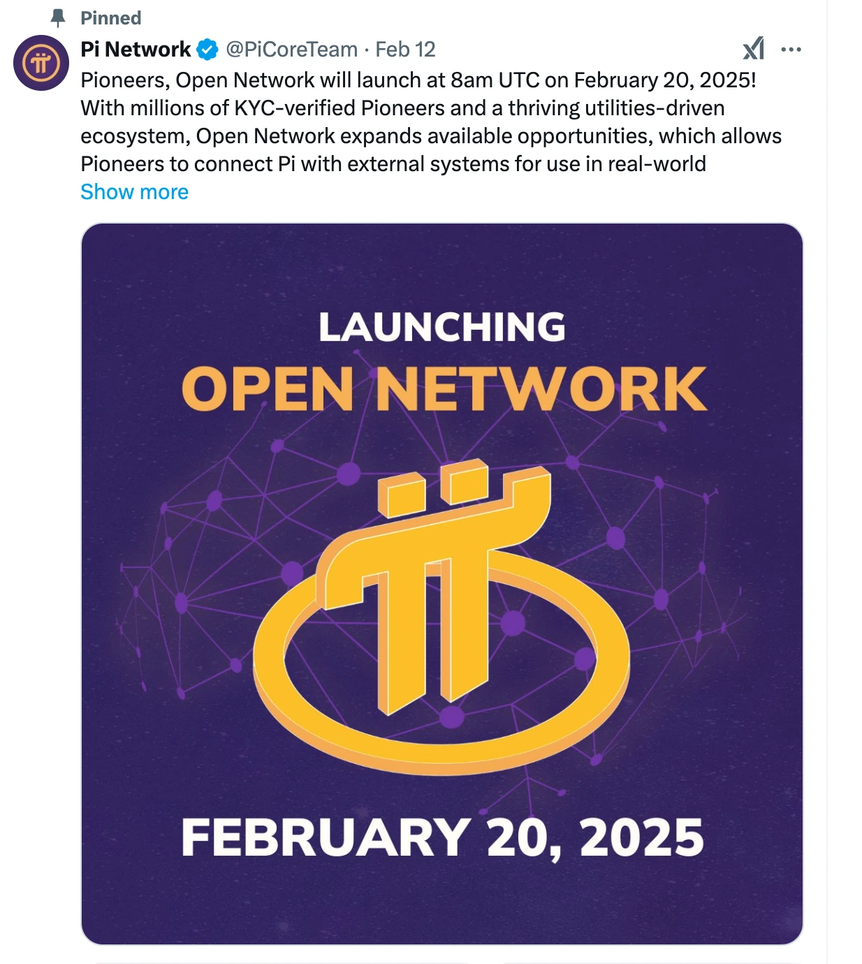 Pi Network Mainnet Launch